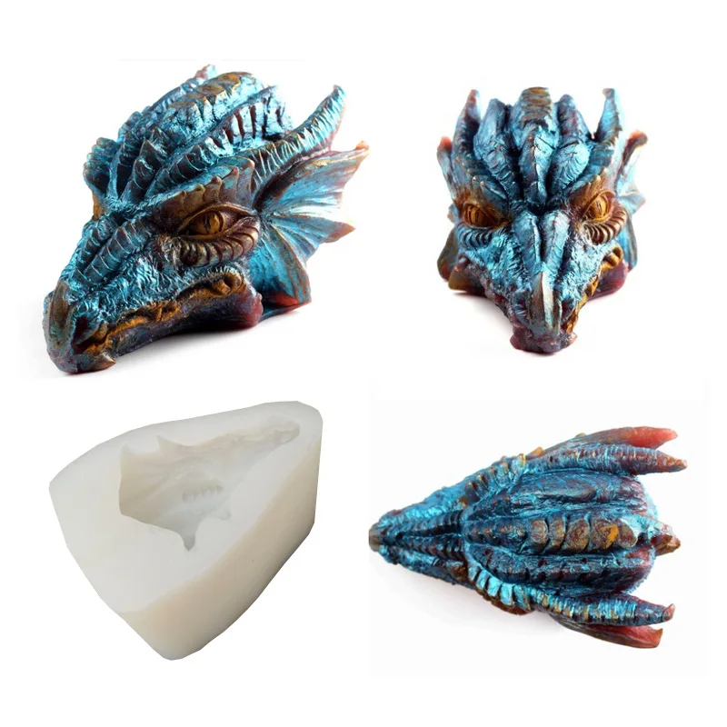 Dragon Shape Candle Silicone Mold Sugar Craft Cake Decorating Tools Fondant Food Grade Pastry Resin Mold Kitchen Accessories
Dragon Shape Candle Silicone Mold Sugar Craft Cake Decorating Tools Fondant Food Grade Pastry Resin Mold Kitchen Accessories