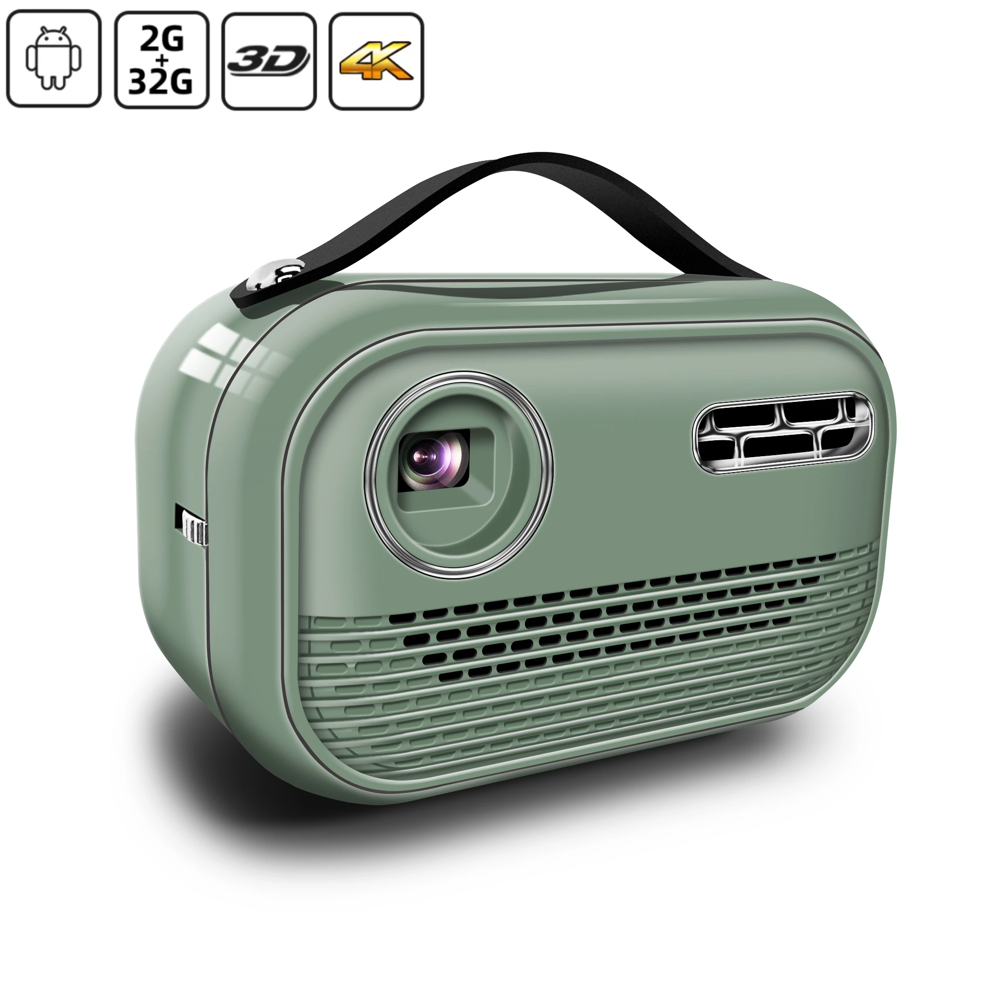 Ifordar T16 Mini Home Music Dlp 4k 1080p Video Projector Smart Android Wifi Tv Beam Projector For Movies Mobile Phone Smartphone
Ifordar T16 Mini Home Music Dlp 4k 1080p Video Projector Smart Android Wifi Tv Beam Projector For Movies Mobile Phone Smartphone