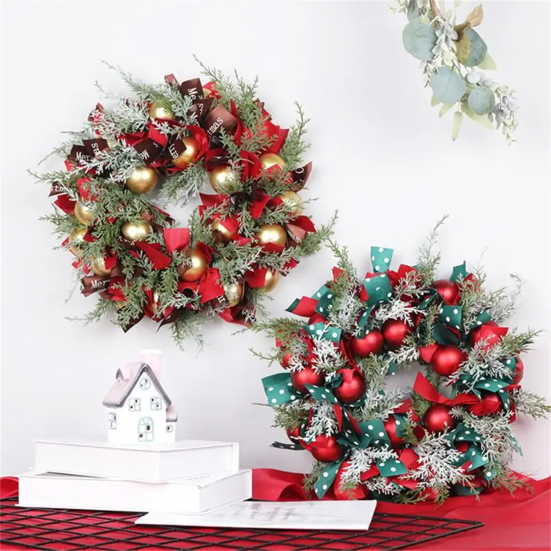 Christmas Wreath Christmas Ball Ribbon Garland Ornaments Front Door Decor Wreaths Wall Hanging Pendants Navidad New Year 2022
Christmas Wreath Christmas Ball Ribbon Garland Ornaments Front Door Decor Wreaths Wall Hanging Pendants Navidad New Year 2022