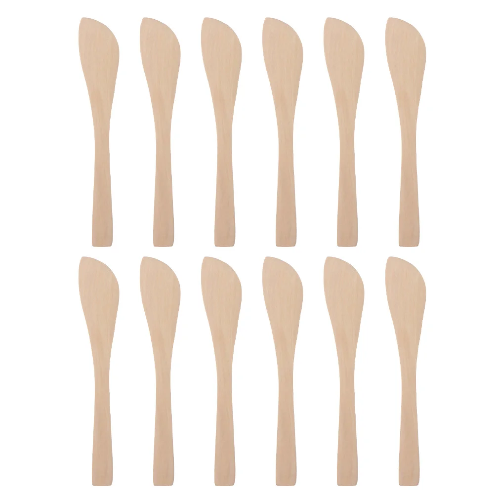 15Pcs Spoons Wooden Practical Butter Spreader Filling Spoons Stuffing Spoons for Kitchen 
15Pcs Spoons Wooden Practical Butter Spreader Filling Spoons Stuffing Spoons for Kitchen