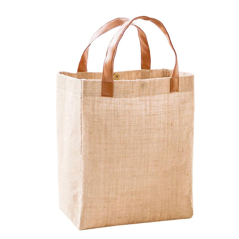 Jute Tote Burlapbeach Shopping Storage Large Shoulder Capacity Portable Reusable Single Market Grocery Hessian Handbags Gift
Jute Tote Burlapbeach Shopping Storage Large Shoulder Capacity Portable Reusable Single Market Grocery Hessian Handbags Gift