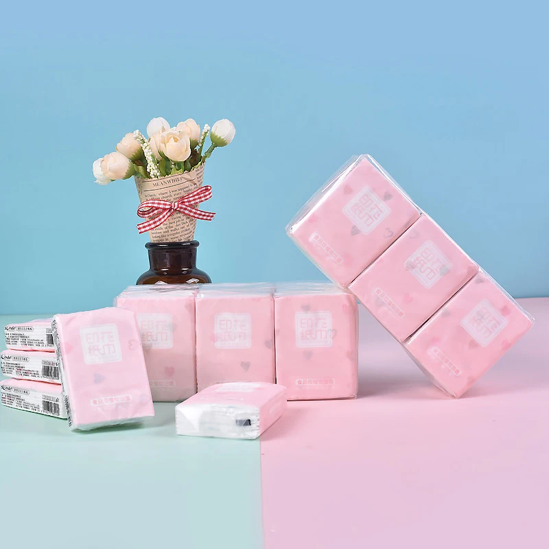 Pocket Sized Printed Travel Facial Tissues 3-Ply Unscented Facial Tissues, 9 Tissues per Pack, 9 Packs
Pocket Sized Printed Travel Facial Tissues 3-Ply Unscented Facial Tissues, 9 Tissues per Pack, 9 Packs