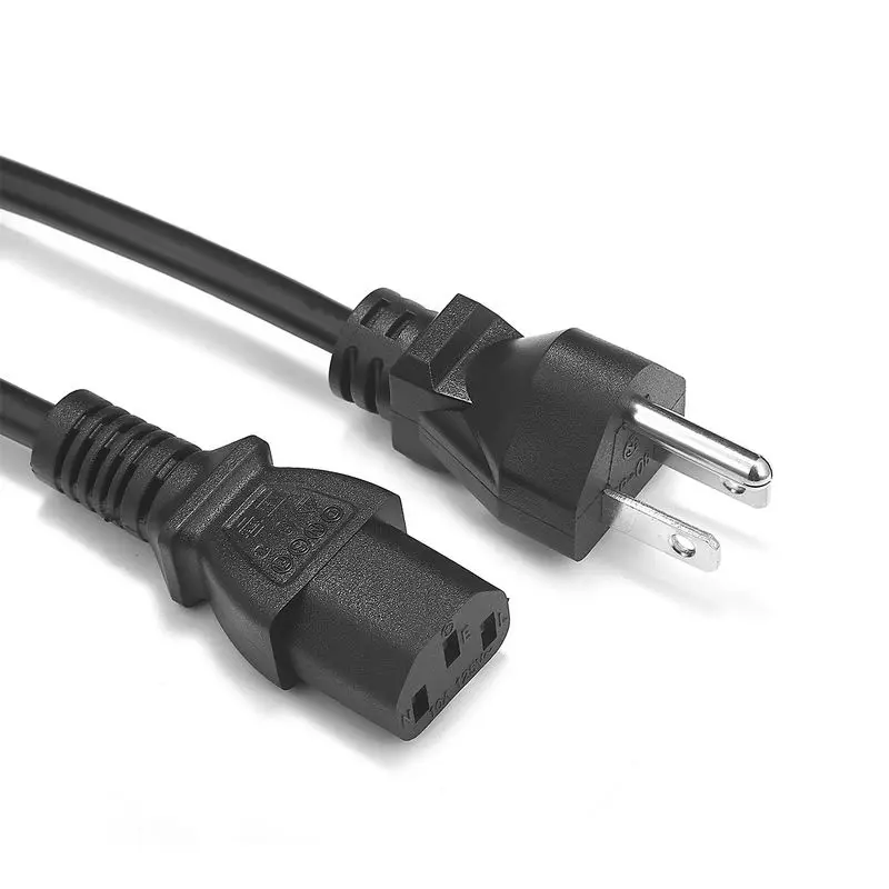 USA Power Cord 1.5m 18AWG NEMA 5-15P IEC C13 Electrical Extension Cable For PC Computer Monitor Xbox One LG TV HP 3D Printer
USA Power Cord 1.5m 18AWG NEMA 5-15P IEC C13 Electrical Extension Cable For PC Computer Monitor Xbox One LG TV HP 3D Printer