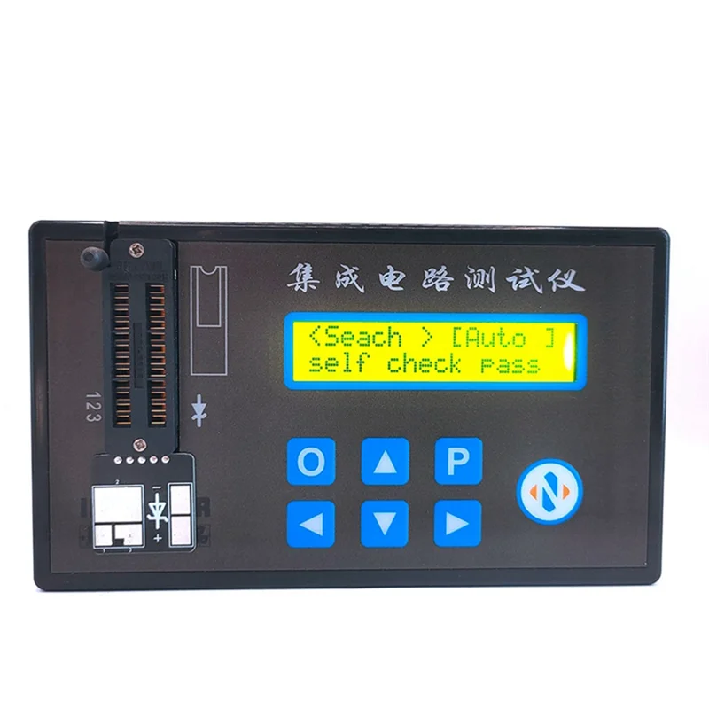 Handheld Rechargeable LED Integrated Circuit Tester Transistor Diode Tester Digital Transistor IC Chips Detector(A)
Handheld Rechargeable LED Integrated Circuit Tester Transistor Diode Tester Digital Transistor IC Chips Detector(A)