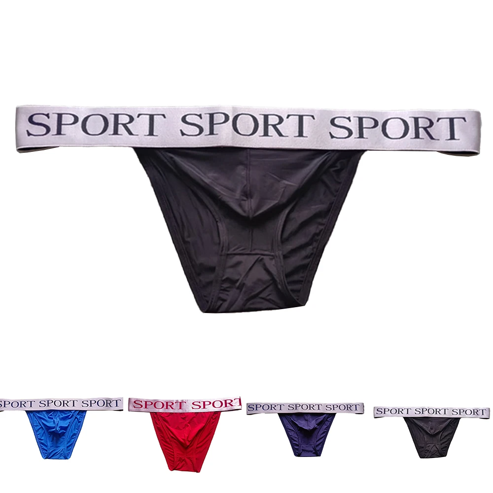 Men's Sports Breathable Panties Fashion Letters Thongs Underpants Cotton Underwear Simple Comfortable G-String
Men's Sports Breathable Panties Fashion Letters Thongs Underpants Cotton Underwear Simple Comfortable G-String