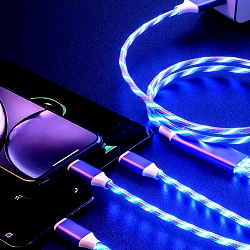 Волшебный стример, USB-кабели для быстрой зарядки, светодиодный зарядный кабель, зарядный Шнур для IPhone, Huawei, Samsung, автомобильное зарядное устр...
Волшебный стример, USB-кабели для быстрой зарядки, светодиодный зарядный кабель, зарядный Шнур для IPhone, Huawei, Samsung, автомобильное зарядное устр...