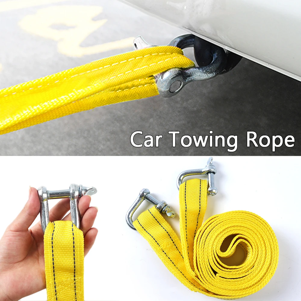 5M 8 Tons Thickened Car Towing Rope Luminous Reflective High Strength Nylon Tow Cable Strap Auto Trailer Emergency Towing Tools
5M 8 Tons Thickened Car Towing Rope Luminous Reflective High Strength Nylon Tow Cable Strap Auto Trailer Emergency Towing Tools