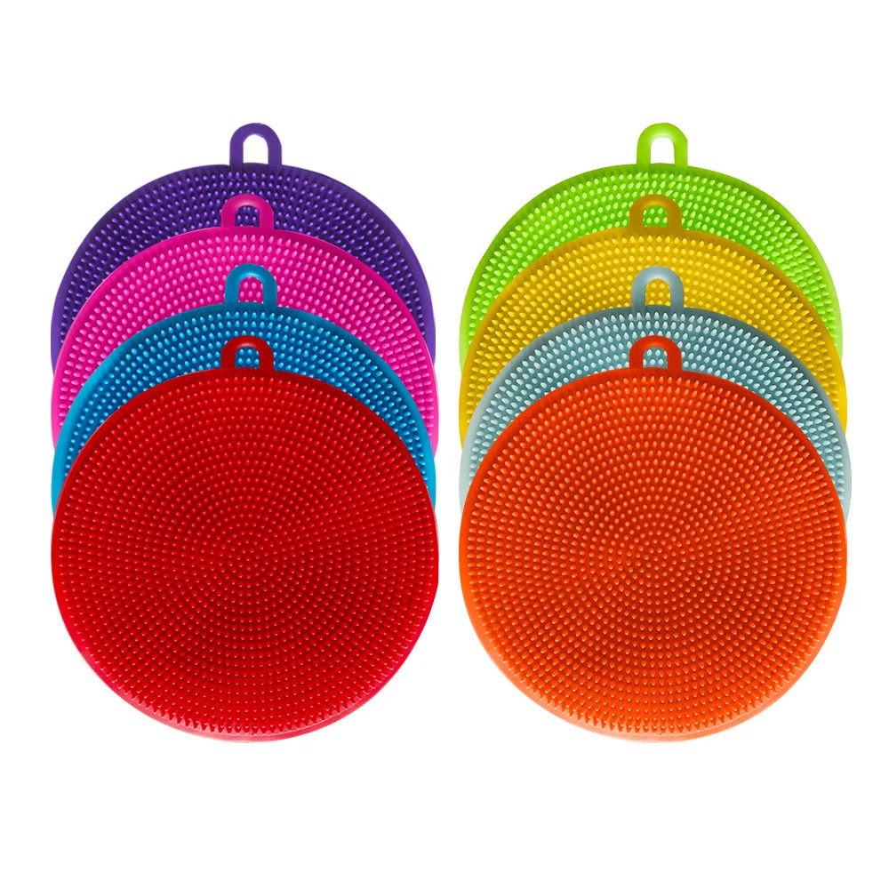 1pcs Silicone Cleaning Brushes Soft Silicone Scouring Pad Washing Sponge Dish Bowl Pot Cleaner Washing Tool Kitchen Accessories
1pcs Silicone Cleaning Brushes Soft Silicone Scouring Pad Washing Sponge Dish Bowl Pot Cleaner Washing Tool Kitchen Accessories