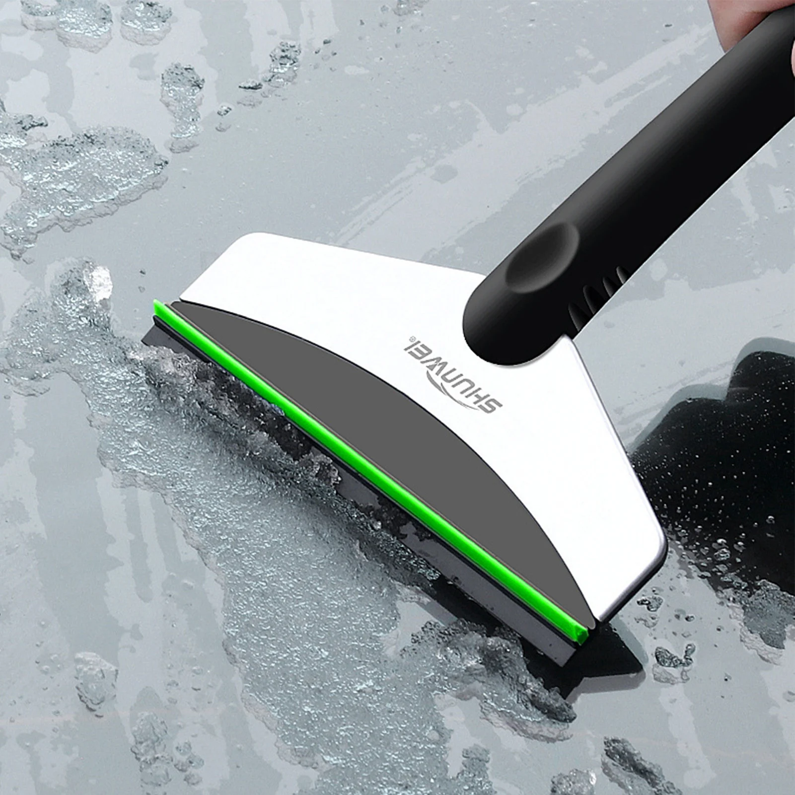 Ice Scraper Snow Shovels Full Contact Windshield Scraper Easy Removal Of Ice Plates And Frozen Snow Working Width 5.5 Inches New 
Ice Scraper Snow Shovels Full Contact Windshield Scraper Easy Removal Of Ice Plates And Frozen Snow Working Width 5.5 Inches New