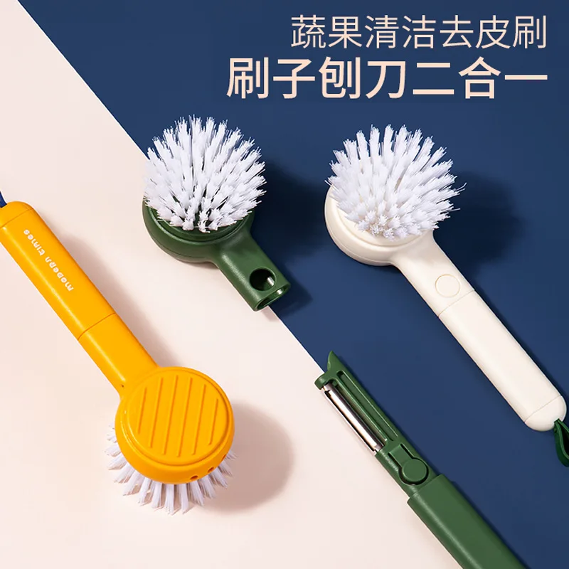 Brush peeling knife two-in-one multi-function potato yam brush fruit and vegetable brush kitchen fruit peeling cleaning brush
Brush peeling knife two-in-one multi-function potato yam brush fruit and vegetable brush kitchen fruit peeling cleaning brush