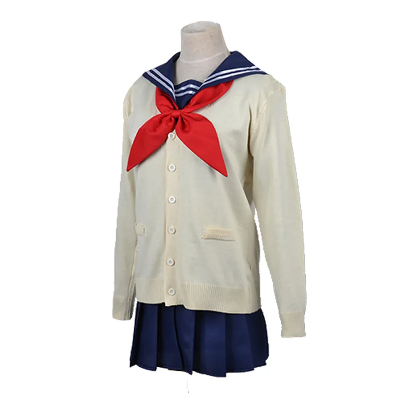 My Hero Academia Anime Cosplay Boku No Hero Academia Costume Himiko Toga JK Uniform Sweater Coat Halloween Clothing
My Hero Academia Anime Cosplay Boku No Hero Academia Costume Himiko Toga JK Uniform Sweater Coat Halloween Clothing