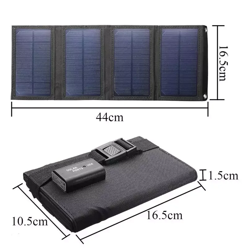 50W Solar Cells Solar Panel Charger 5V 2.1A USB Output Devices Portable Solar Panels Outdoor Battery for Smartphones
50W Solar Cells Solar Panel Charger 5V 2.1A USB Output Devices Portable Solar Panels Outdoor Battery for Smartphones