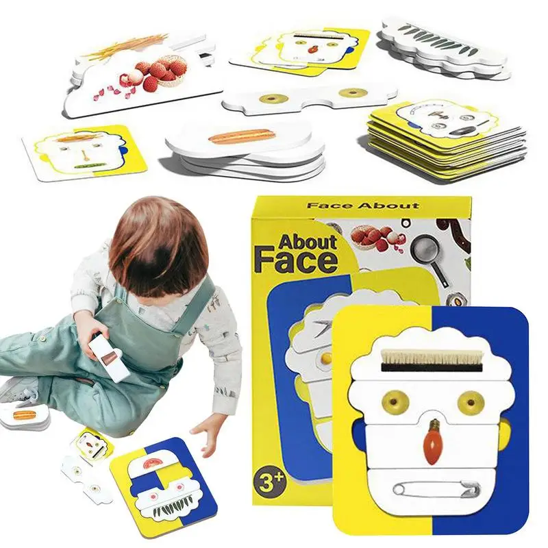Face Changing Puzzle Customized Educational Wooden Puzzle Toys For Toddlers Creative Early Learning Gifts For Boy
Face Changing Puzzle Customized Educational Wooden Puzzle Toys For Toddlers Creative Early Learning Gifts For Boy