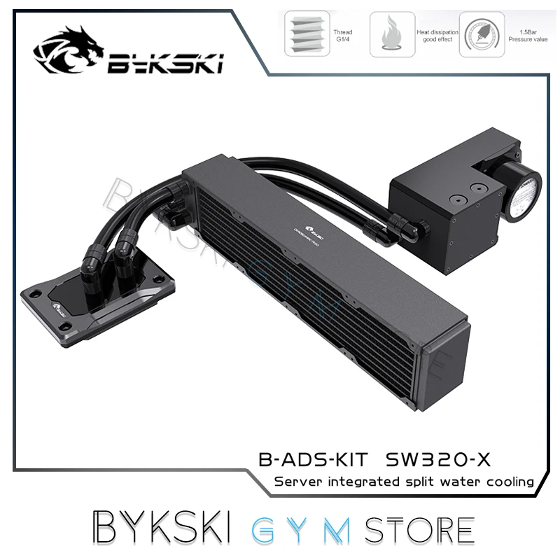 Серверный компьютер Bykski industrial 2U/3U/4U с водяным охлаждением, Раздельный комплект для процессора Intel AMD, кулер 320 мм, радиатор D5Pump, мини-сервер
Серверный компьютер Bykski industrial 2U/3U/4U с водяным охлаждением, Раздельный комплект для процессора Intel AMD, кулер 320 мм, радиатор D5Pump, мини-сервер
