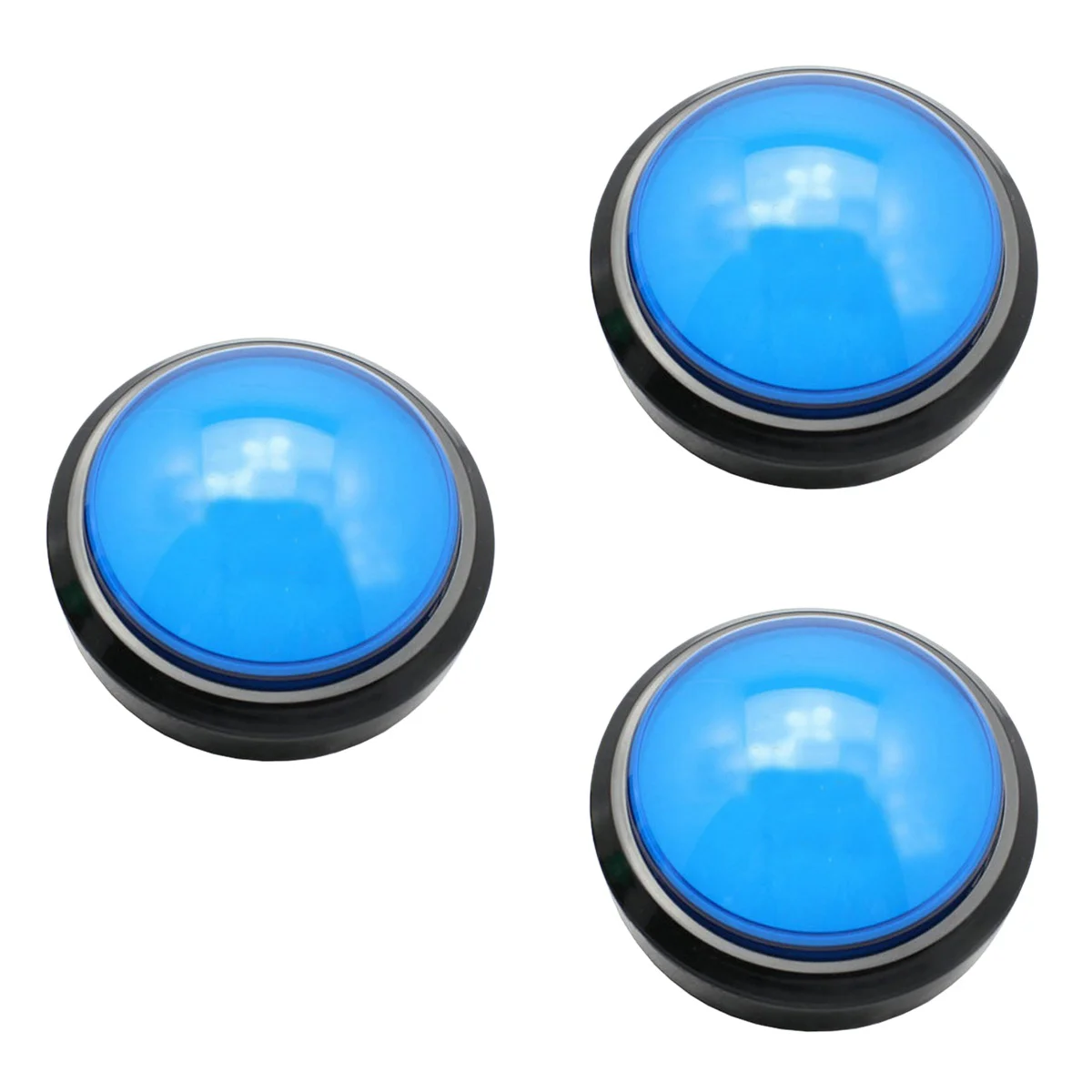 3pcs Game Answer Buzzer Electronic Responder Toy Digital Responder Big Buttons with Lamp without (Blue)
3pcs Game Answer Buzzer Electronic Responder Toy Digital Responder Big Buttons with Lamp without (Blue)