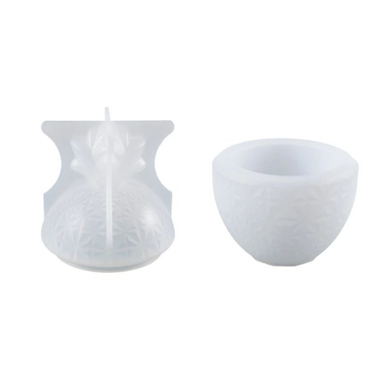 Силиконовая смола, форма, симпатичная коробка в форме ананаса, форма «сделай сам», Прозрачная форма для ювелирных изделий из смолы
Силиконовая смола, форма, симпатичная коробка в форме ананаса, форма «сделай сам», Прозрачная форма для ювелирных изделий из смолы