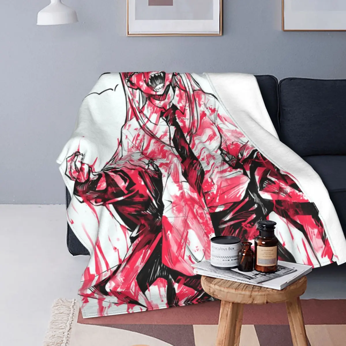 Reze Flannel Blanket Anime Chainsaw Man Funny Throw Blanket for Home 150*125cm Bedspreads 09
Reze Flannel Blanket Anime Chainsaw Man Funny Throw Blanket for Home 150*125cm Bedspreads 09