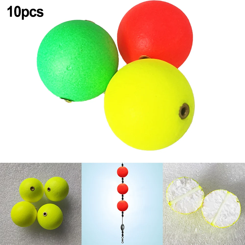 10pcs Fishing Floating Bobbers Buoyancy Balls Drift Ball Foam Strike Indicator Carp Fishing Accessories Multi Size Tackle Tool
10pcs Fishing Floating Bobbers Buoyancy Balls Drift Ball Foam Strike Indicator Carp Fishing Accessories Multi Size Tackle Tool