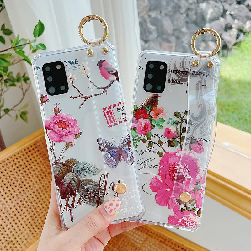Cartoom Animal Flower Printing Wrist Strap Soft TPU Transparent Case for Samsung galaxy S22 Plus S21 Ultra S20 FE A21S A20 Case
Cartoom Animal Flower Printing Wrist Strap Soft TPU Transparent Case for Samsung galaxy S22 Plus S21 Ultra S20 FE A21S A20 Case