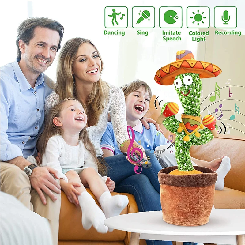 Dancing Cactus Talking Plush Doll Toy Child Birthday Present That Can Sing And Dance Voice Interactive Dancing Cactus Toy
Dancing Cactus Talking Plush Doll Toy Child Birthday Present That Can Sing And Dance Voice Interactive Dancing Cactus Toy