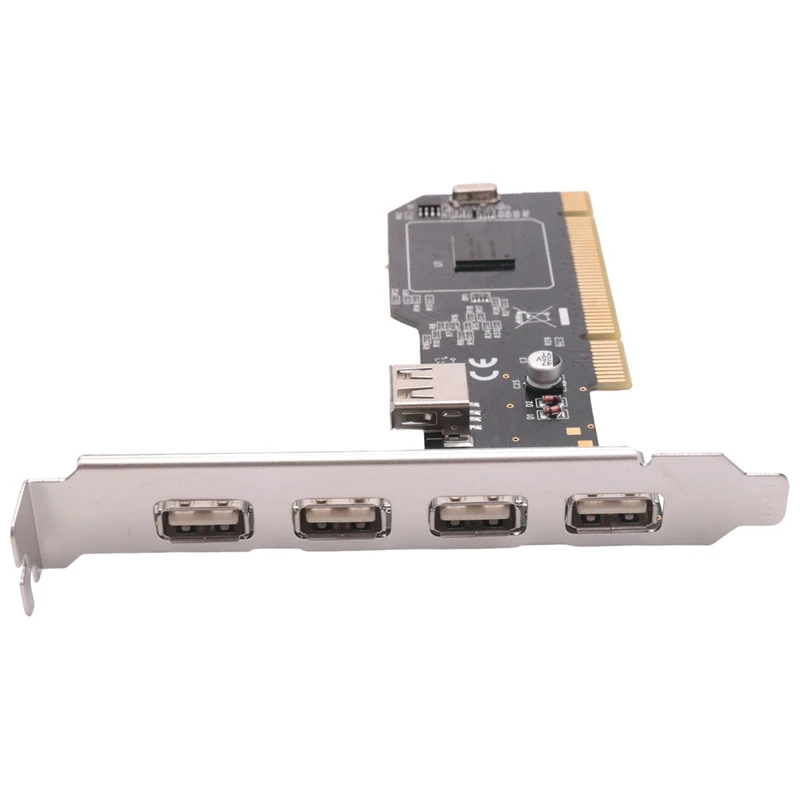 

Плата расширения PCI-USB2.0 для настольного компьютера PCI-5 USB2.0 480Mbp хаб карта расширения чипа NEC