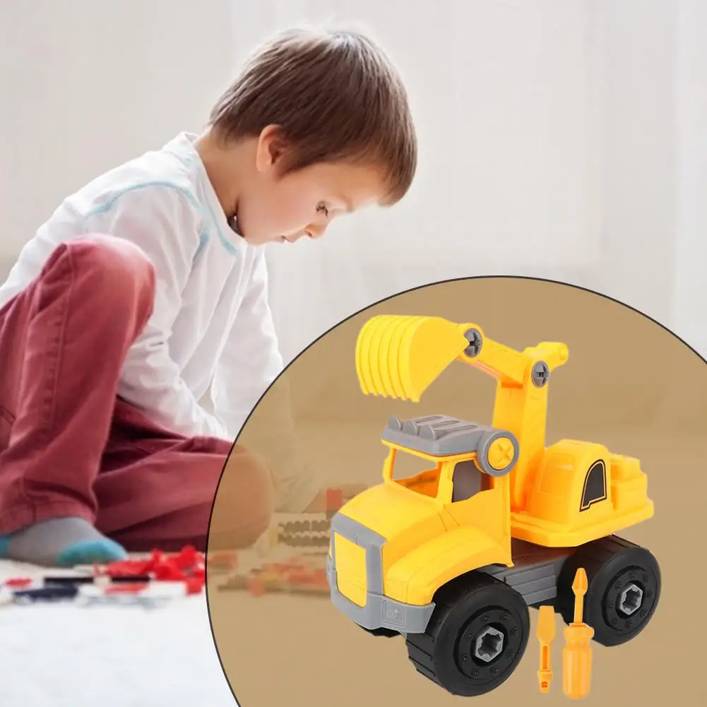 DIY Assembly Construction Truck Excavator Set Skillful Design and Exquisite Appearance Building Car Model Children Toys
DIY Assembly Construction Truck Excavator Set Skillful Design and Exquisite Appearance Building Car Model Children Toys