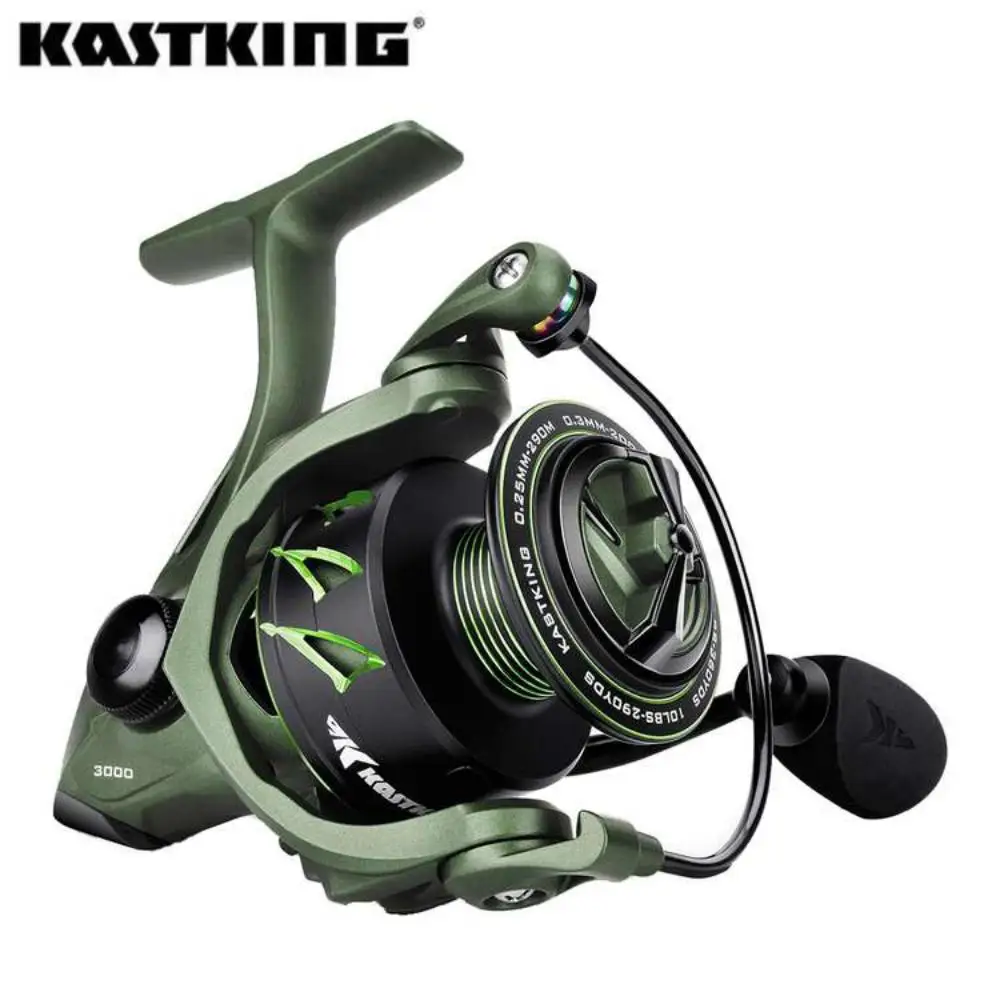 KastKing Spartacus II Spinning Fishing Reel Carbon Fiber Drag Washer Aluminum Spool 8-10kg Drag 7+1 Ball Bearings for Saltwater 
KastKing Spartacus II Spinning Fishing Reel Carbon Fiber Drag Washer Aluminum Spool 8-10kg Drag 7+1 Ball Bearings for Saltwater