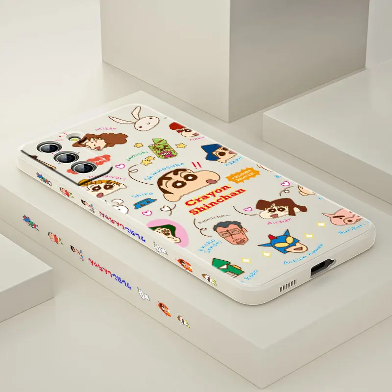 Cute Anime Crayon Shinchan For Samsung Galaxy S21 S20 S10 Note 20 10 Ultra Plus Pro FE Lite Liquid Left Phone Case Coque Capa
Cute Anime Crayon Shinchan For Samsung Galaxy S21 S20 S10 Note 20 10 Ultra Plus Pro FE Lite Liquid Left Phone Case Coque Capa
