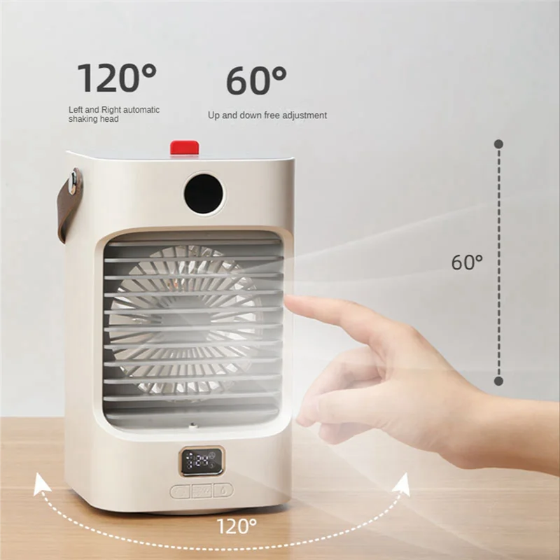 Portable Air Cooler Fan USB Air Cooler Mini Negative Ion Air Conditioning Humidifier Purifier Colorful Lights 4000MAh A
Portable Air Cooler Fan USB Air Cooler Mini Negative Ion Air Conditioning Humidifier Purifier Colorful Lights 4000MAh A
