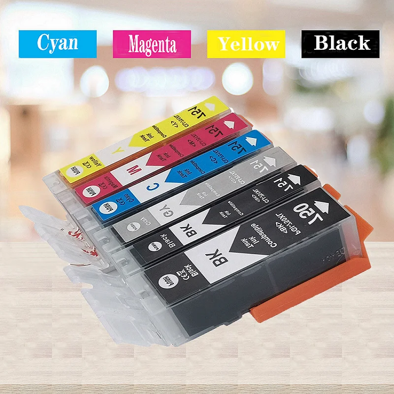 For CANON PGI-750XL CLI-751XL Compatible Ink Cartridge for CANON 750 751 PGI750 IX6870 Ip7270 MX727 MX92 7 Printer 
For CANON PGI-750XL CLI-751XL Compatible Ink Cartridge for CANON 750 751 PGI750 IX6870 Ip7270 MX727 MX92 7 Printer
