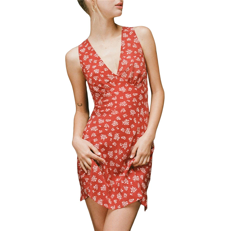 Floral y2k Dress Summer Women Fairycore Grunge Deep V Neck Sleeveless Short Mini Dress Beach Evening Party Dresses Clubwear
Floral y2k Dress Summer Women Fairycore Grunge Deep V Neck Sleeveless Short Mini Dress Beach Evening Party Dresses Clubwear