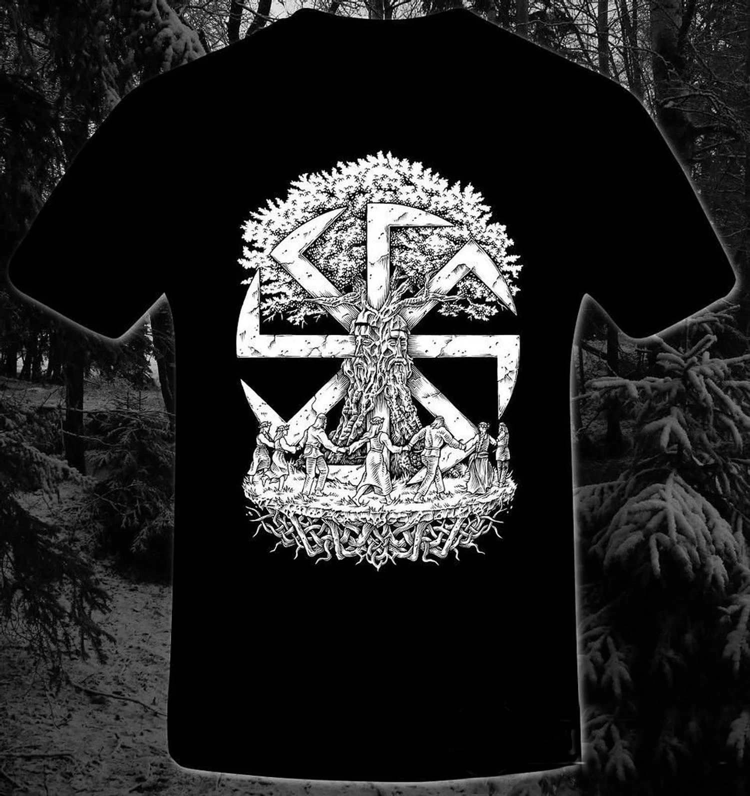 Unique Design Slavic Brotherhood Tree of Life Rune T-Shirt. Summer Cotton Short Sleeve O-Neck Men's T Shirt New S-3XL
Unique Design Slavic Brotherhood Tree of Life Rune T-Shirt. Summer Cotton Short Sleeve O-Neck Men's T Shirt New S-3XL