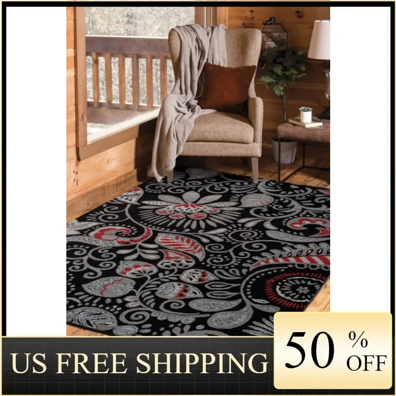 Ковер United Weavers Plaza Gina Area, черный с узором пейсли, 7 дюймов 10 дюймов X 10 дюймов 6 дюймов
Ковер United Weavers Plaza Gina Area, черный с узором пейсли, 7 дюймов 10 дюймов X 10 дюймов 6 дюймов