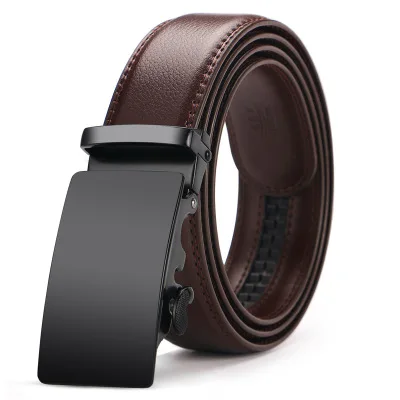 2021 High Quality designer belts Mens Genuine Leather Belt Brown Automatic Buckle Waist Strap Business Male belt
2021 High Quality designer belts Mens Genuine Leather Belt Brown Automatic Buckle Waist Strap Business Male belt