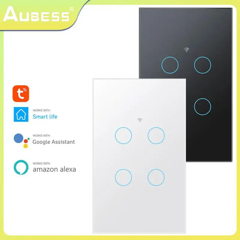Wireless Remote Control Switch For Alexa And Google Home Assistant 1/2/3/4gang Tuya Light Wall Button Tuya And Smart Life 
Wireless Remote Control Switch For Alexa And Google Home Assistant 1/2/3/4gang Tuya Light Wall Button Tuya And Smart Life