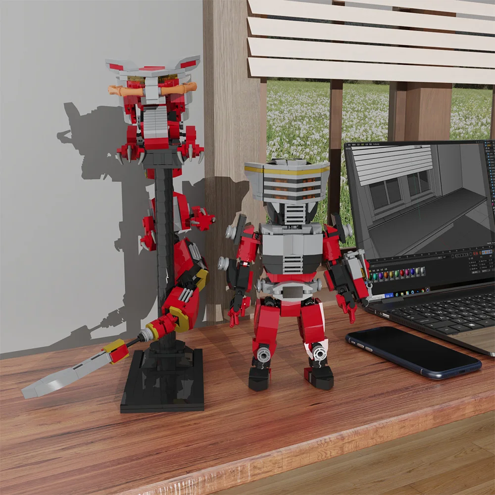 MOC Mecha Series Dragon Knight C7744 (Self Designed) Classic Movie Kamen Ridered Robot Set Bricks Toy For Aldult Children Gifts
MOC Mecha Series Dragon Knight C7744 (Self Designed) Classic Movie Kamen Ridered Robot Set Bricks Toy For Aldult Children Gifts