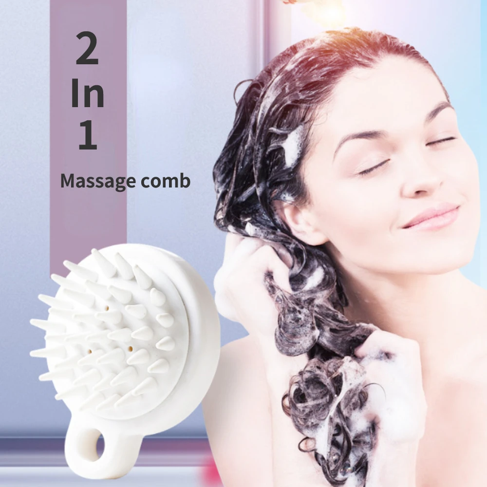 1pc Silica Gel Massage Shampoo Brush Massage Comb Airbag Design Scalp Touch Brush Dismountable Shampoo Brush Deep Clean
1pc Silica Gel Massage Shampoo Brush Massage Comb Airbag Design Scalp Touch Brush Dismountable Shampoo Brush Deep Clean