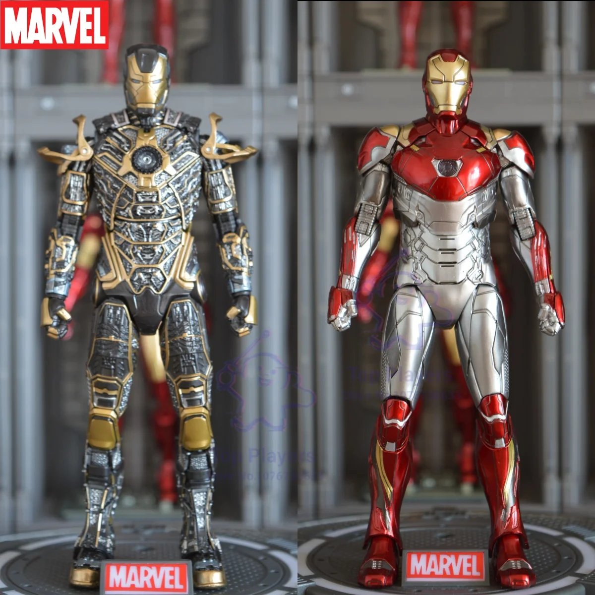Marvel Zdtoys Железный человек 1/10 Mk24 Mk22 Mk41 Mk47 Фигурки Модель игрушки Аниме Подарок на