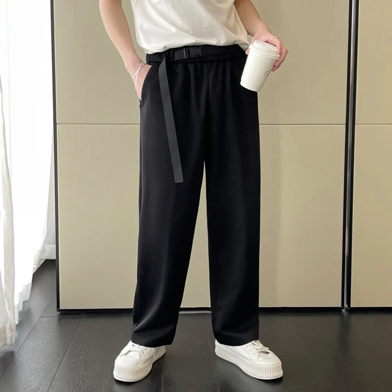 Autumn And Winter New Straight-striped Loose-fitting Sports Casual Pants High-grade Wrinkle-resistant Damp Sanitary Daily Men
Autumn And Winter New Straight-striped Loose-fitting Sports Casual Pants High-grade Wrinkle-resistant Damp Sanitary Daily Men