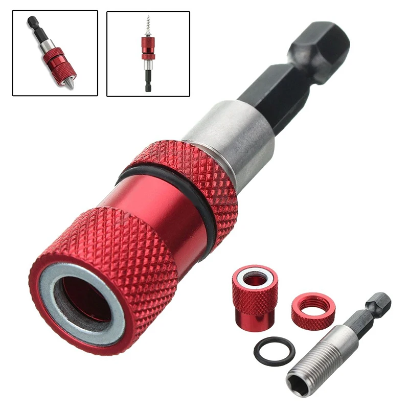 1/4 In Hex Shank Magnetic Drywall Screw Bit Holder Hex Shank Drill Screw Adapter For Drills Power Screwdrivers Hex Shank Holder
1/4 In Hex Shank Magnetic Drywall Screw Bit Holder Hex Shank Drill Screw Adapter For Drills Power Screwdrivers Hex Shank Holder