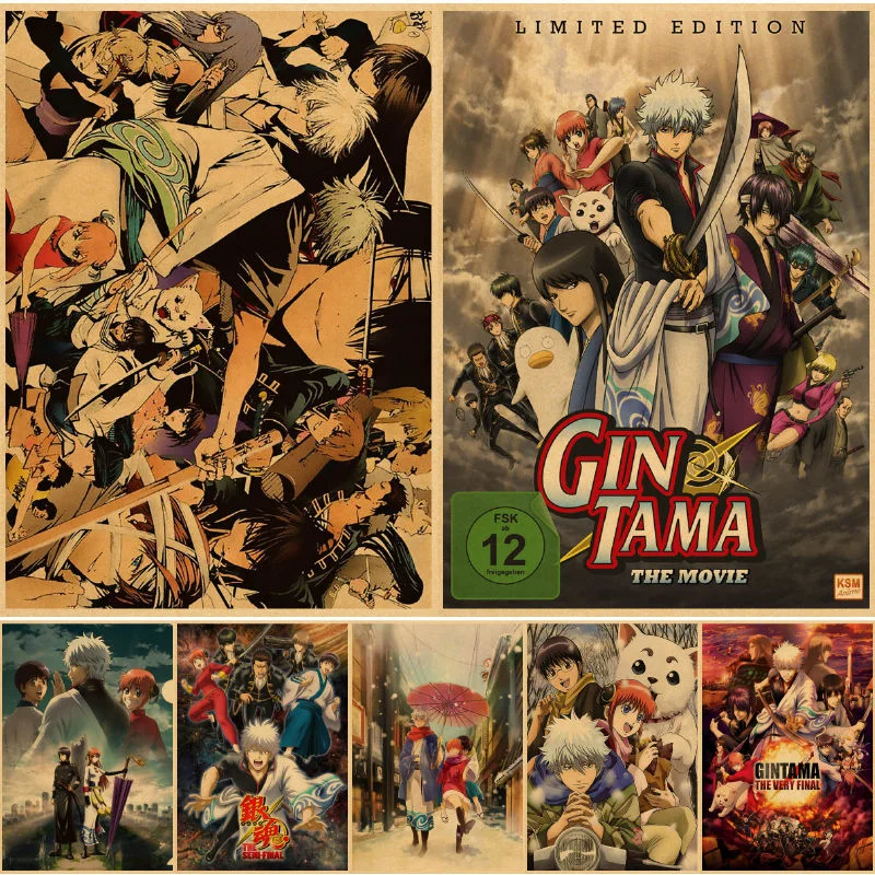 Настенные плакаты Gintama, картины, бумажная картина, плакаты на стену, аниме, спальня, Художественная печать
Настенные плакаты Gintama, картины, бумажная картина, плакаты на стену, аниме, спальня, Художественная печать