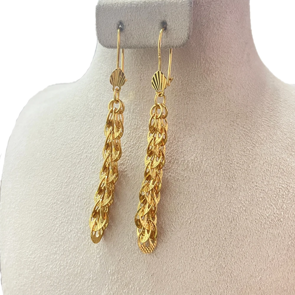 Africa Earrings For Women Gold Color Round Earrings Indonesia,Nigeria,Congo,Arab,Middle East Ethiopian Fashion Jewelry Girl Gift
Africa Earrings For Women Gold Color Round Earrings Indonesia,Nigeria,Congo,Arab,Middle East Ethiopian Fashion Jewelry Girl Gift
