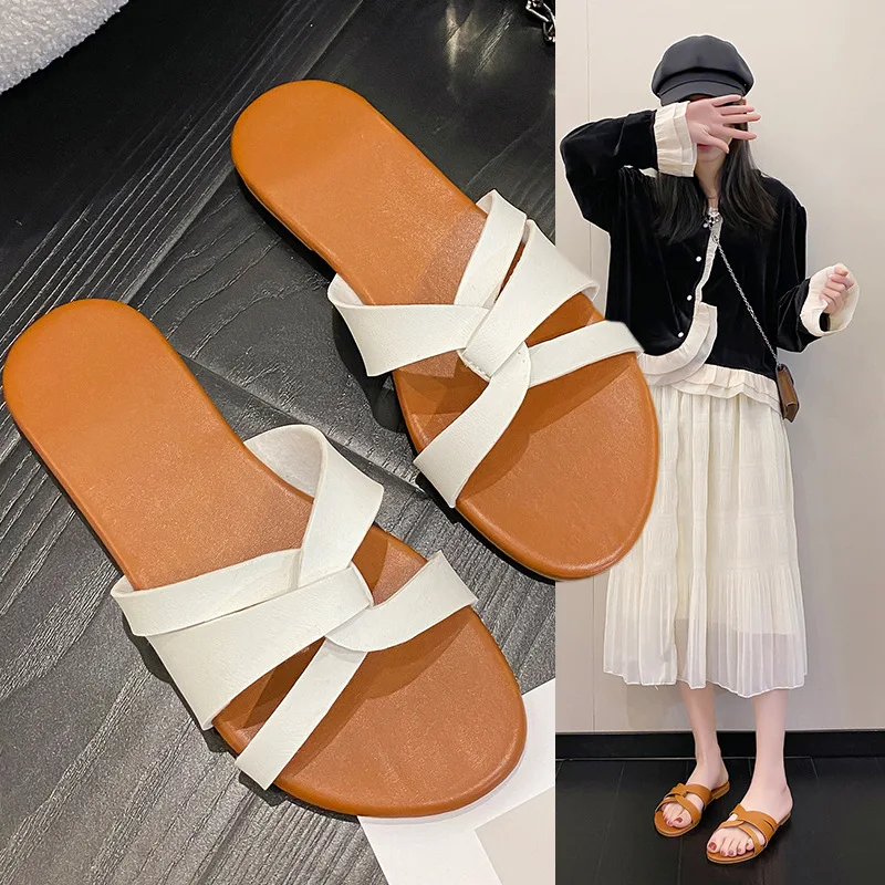 Shoes Women Slippers Casual Rubber Flip Flops Pantofle Low Slides Soft Luxury Hawaiian Summer Flat 2023 Fabric Concise Scandals
Shoes Women Slippers Casual Rubber Flip Flops Pantofle Low Slides Soft Luxury Hawaiian Summer Flat 2023 Fabric Concise Scandals