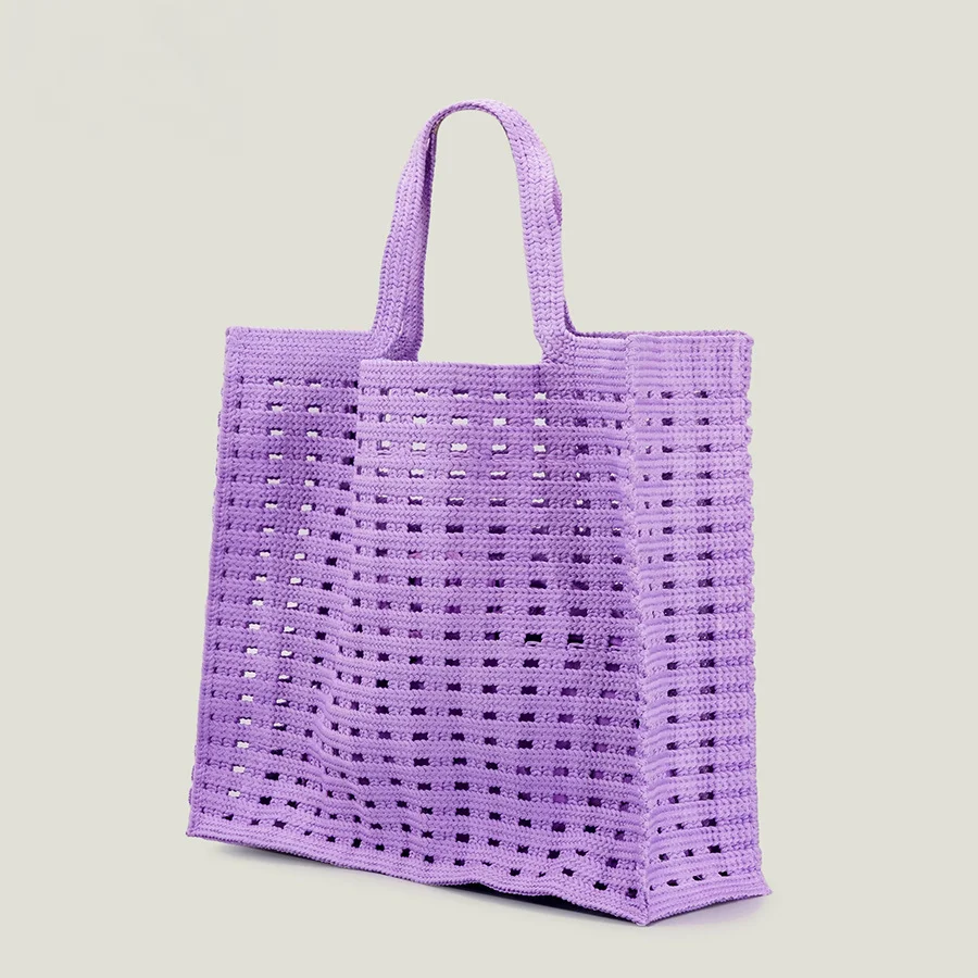 Casual Hollow Knitted Large Tote Bag Crochet Women Handbags Handmade Woven Summer Beach Bags Big Shopper Purses 2022 Female Sac
Casual Hollow Knitted Large Tote Bag Crochet Women Handbags Handmade Woven Summer Beach Bags Big Shopper Purses 2022 Female Sac