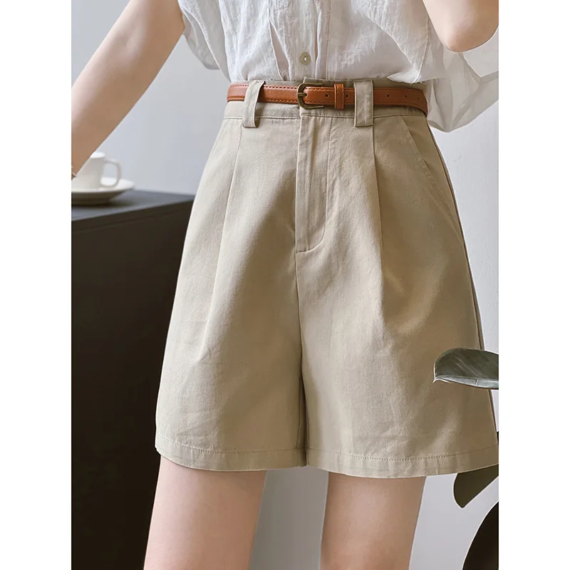 Women's cargo pants South Korean fashion high-waisted women's shorts wide leg pants casual pants loose white straight pants
Women's cargo pants South Korean fashion high-waisted women's shorts wide leg pants casual pants loose white straight pants