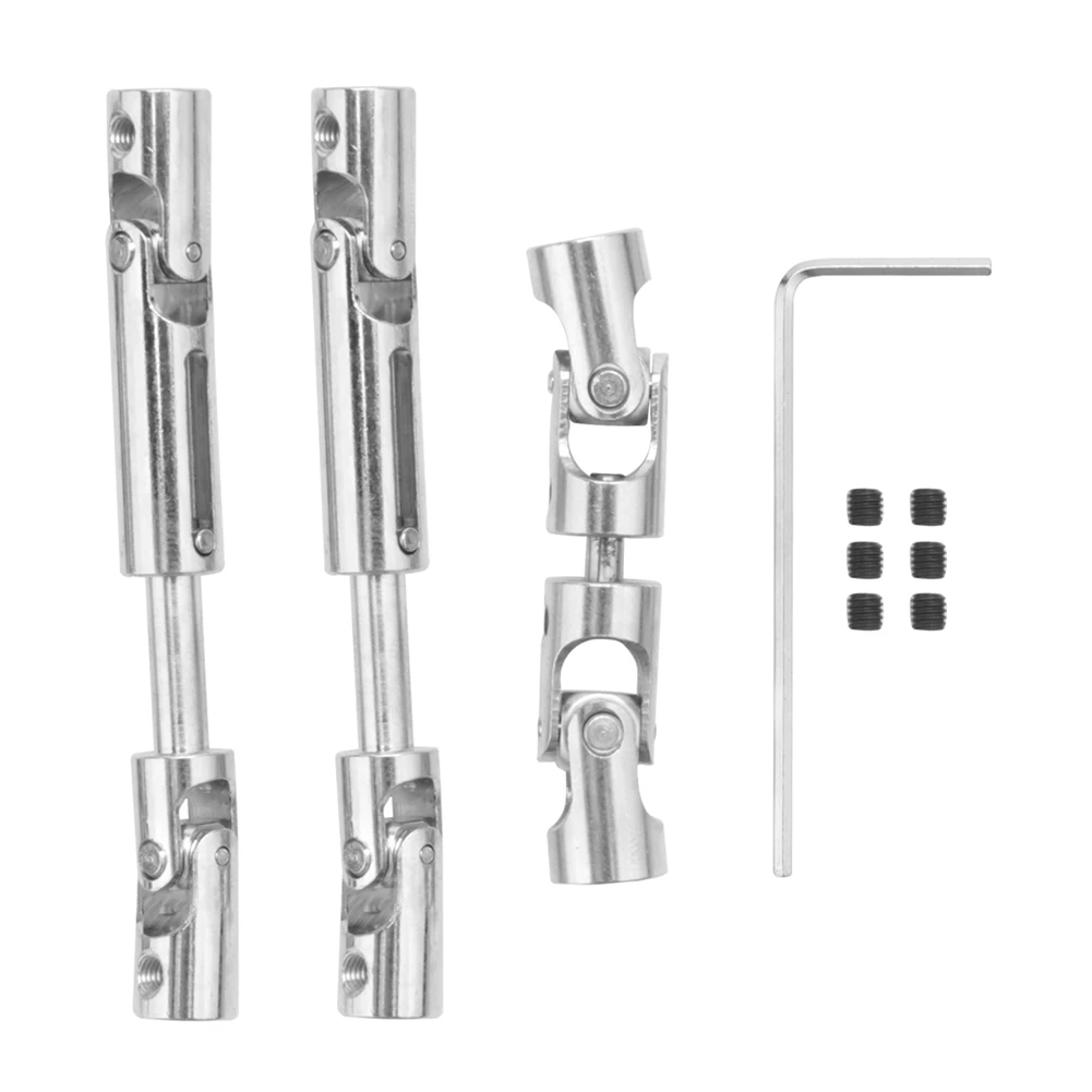3Pcs Metal Drive Shaft Driveshaft CVD for WPL B16 B36 JJRC Q60 Q63 Q64 Fayee FY004 MN-77 6WD 6X6 RC Car Upgrades
3Pcs Metal Drive Shaft Driveshaft CVD for WPL B16 B36 JJRC Q60 Q63 Q64 Fayee FY004 MN-77 6WD 6X6 RC Car Upgrades