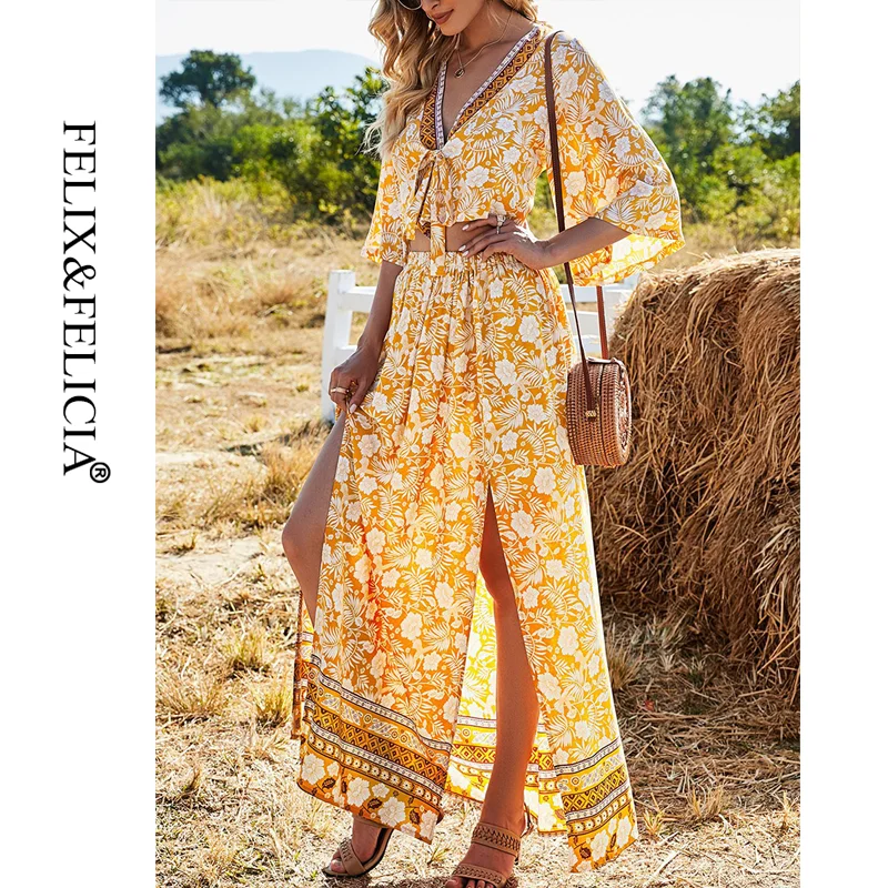 Платье FELIX & FELICIA женское с коротким рукавом и V-образным вырезом, Длинное Элегантное эластичное элегантное в стиле бохо с цветочным принтом и...
Платье FELIX & FELICIA женское с коротким рукавом и V-образным вырезом, Длинное Элегантное эластичное элегантное в стиле бохо с цветочным принтом и...