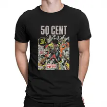 Dangerous Ffty Mens T Shirts 50 Cent Novelty Tees Short Sleeve O Neck T-Shirt 100% Cotton Birthday Gift Clothes