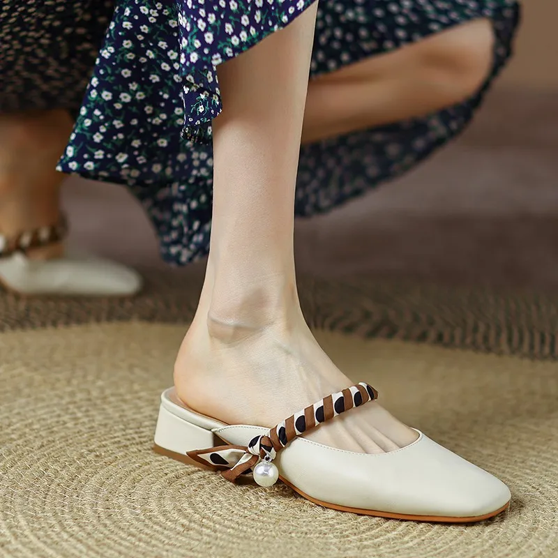 Plus Size 40 41 Square Toe Mules Femme Shoes Pumps Sandals 2022 Summer New Fashion Covered Head Mid Heels Half Slippers Womens
Plus Size 40 41 Square Toe Mules Femme Shoes Pumps Sandals 2022 Summer New Fashion Covered Head Mid Heels Half Slippers Womens