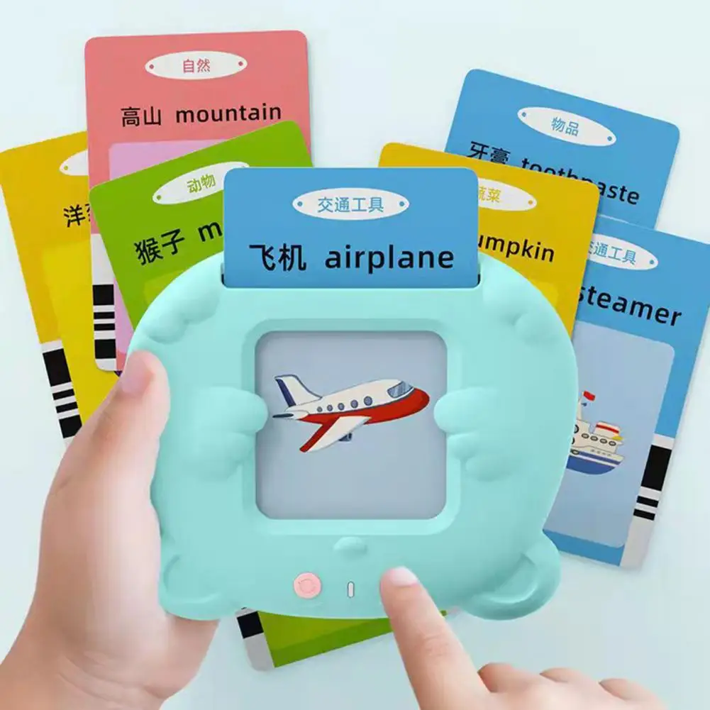 Flash Card Learning Machine No Screen Early Learning Bilingual Enlightenmen Card-type Education Machine Toys Electronic Books
Flash Card Learning Machine No Screen Early Learning Bilingual Enlightenmen Card-type Education Machine Toys Electronic Books